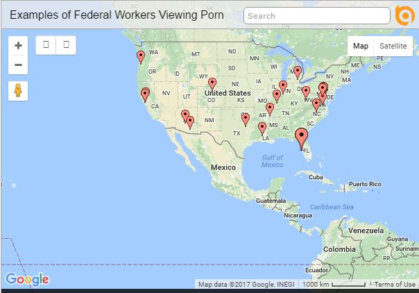 Federal Workers Viewing Porn