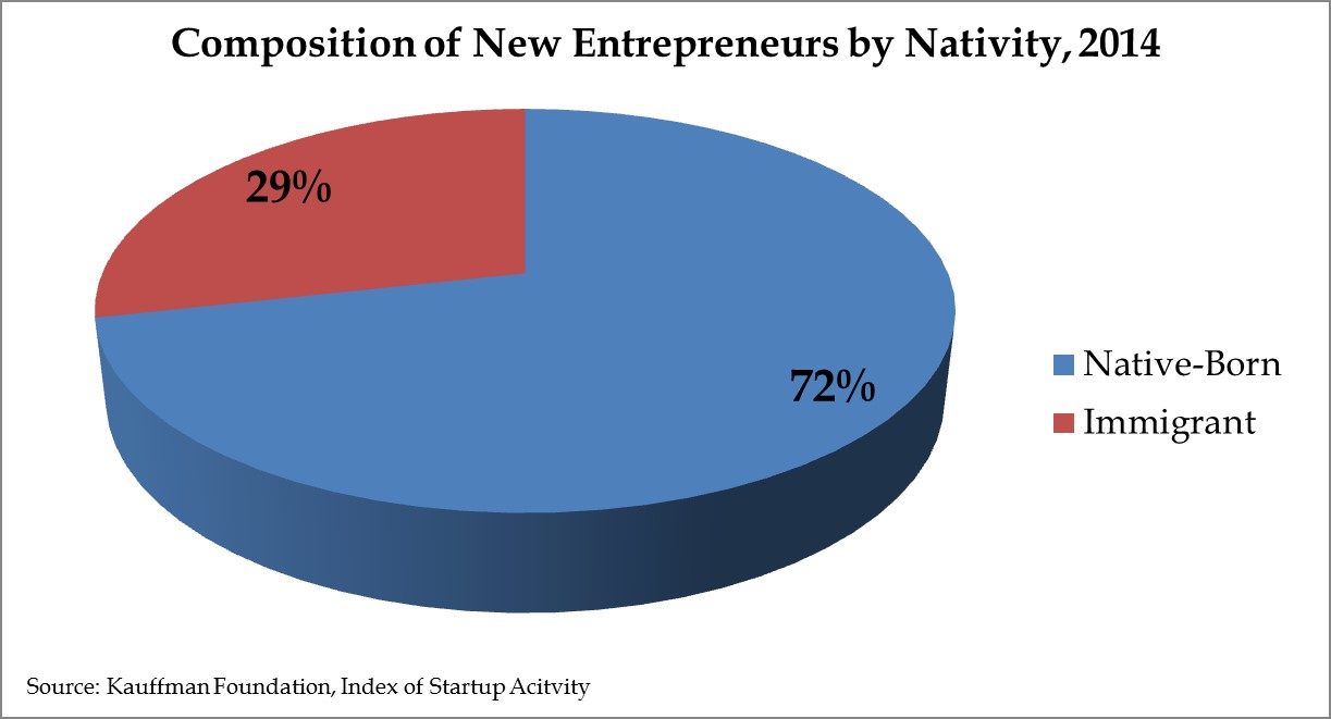 New Entrepreneurs by Nativity